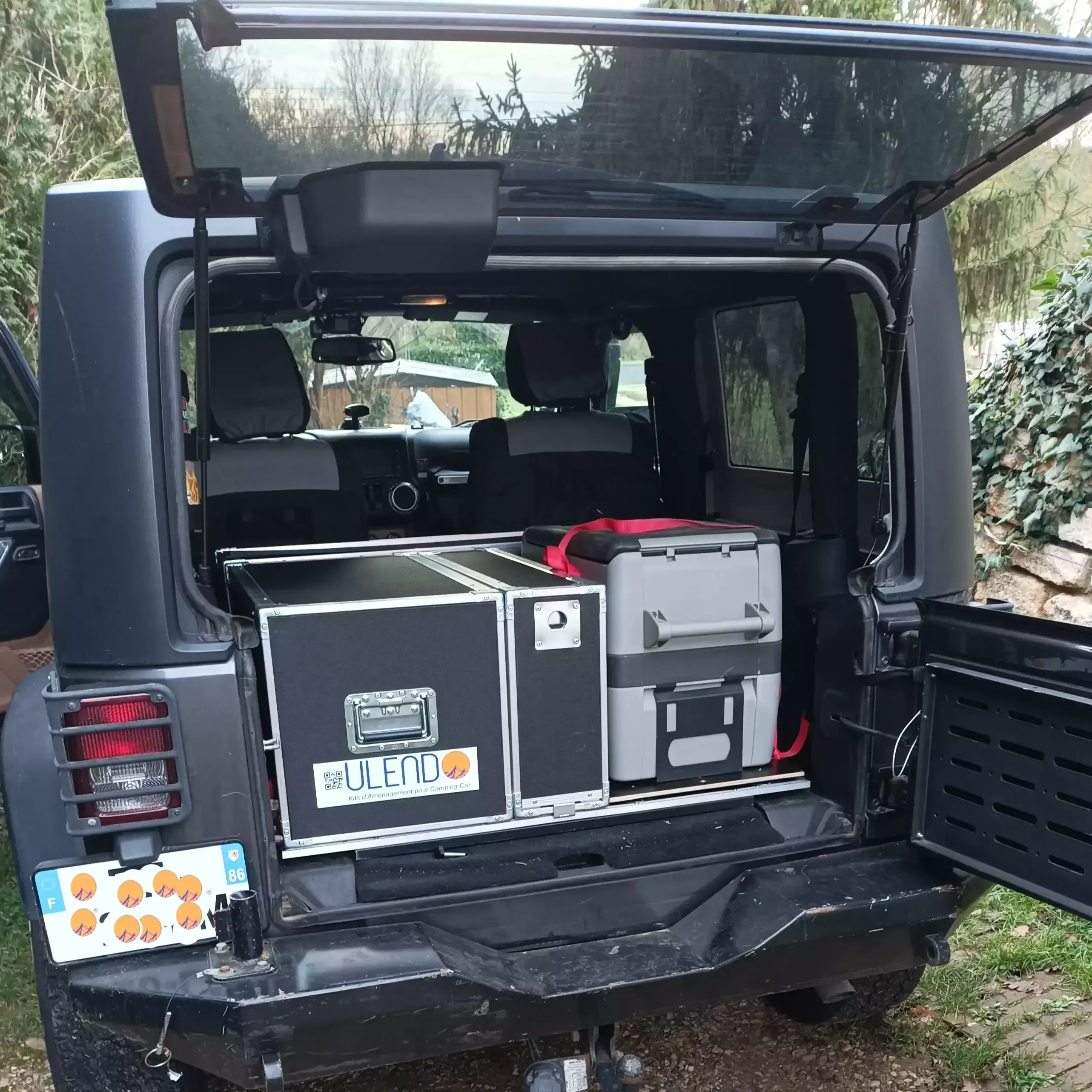 ulendo special kit dans jeep